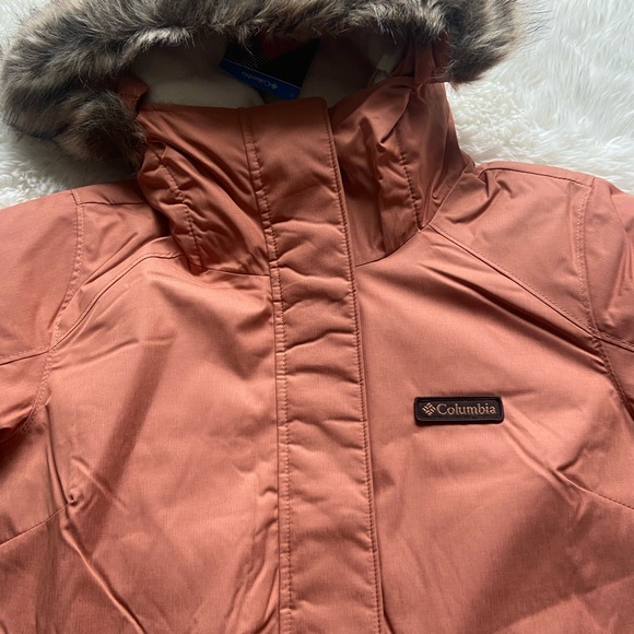 Columbia Suttle Mountain Insulated Snowboard Jacket Nova Pink Women Sz XS NWT - Picture 5 of 13